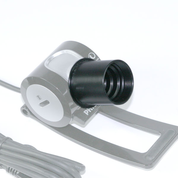 AC414n 1.25" nosepiece to webcam lens thread (ToUcam Pro SPC900NC)